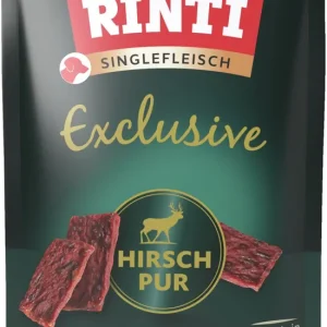 Garantierte Lieferung RINTI Exclusive Snack Hirsch pur 50 g